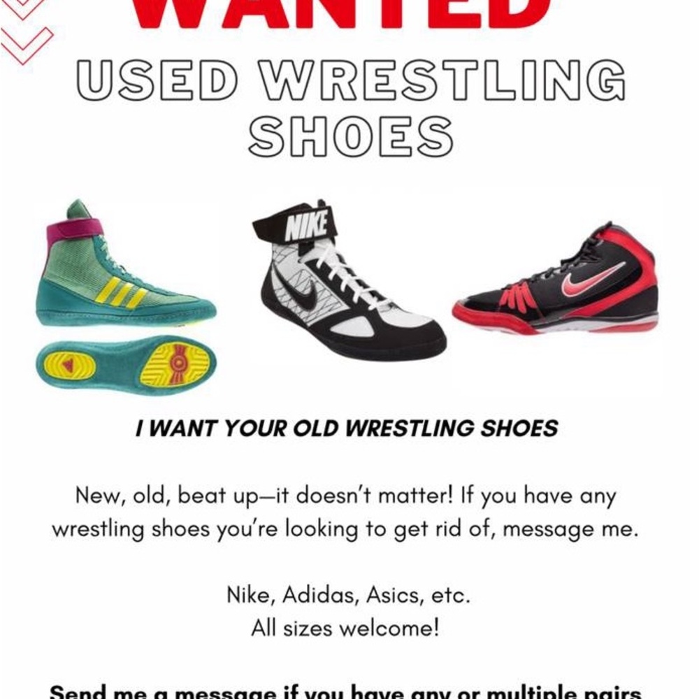 Nike High-Top Wrestling Shoes